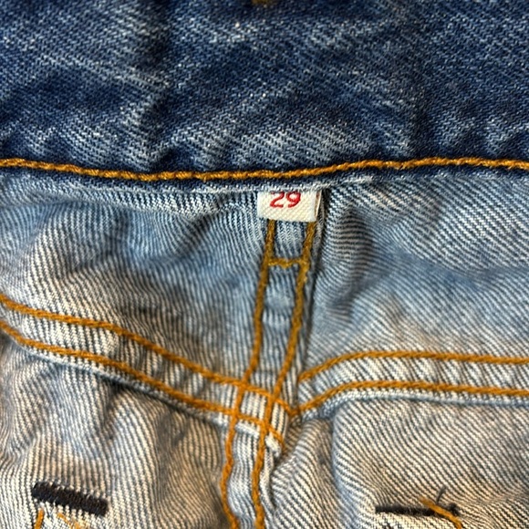 Levi's Blue Jean Shorts - Picture 10 of 10